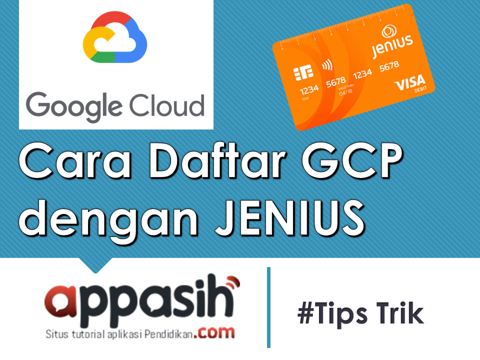 cara daftar gcp dengan jenius