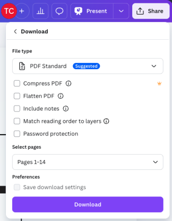 Canva Download