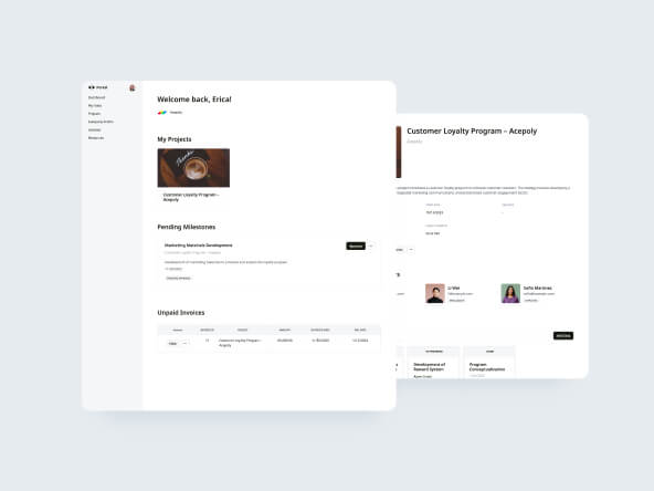 Client Portal for softr