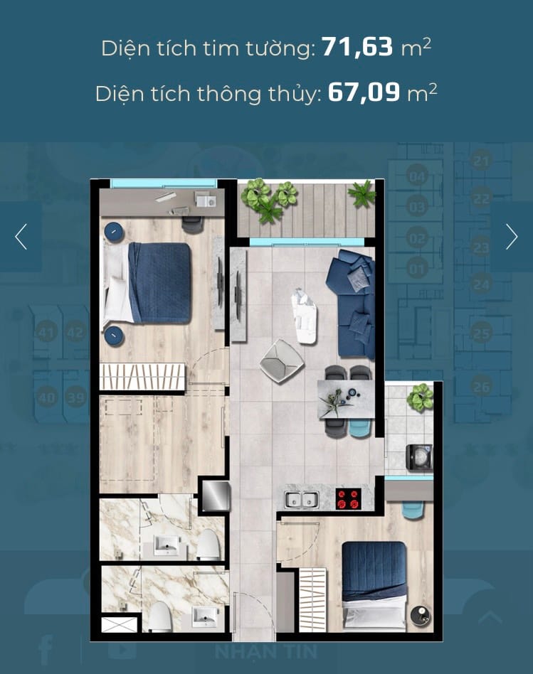 (TSC-Luxury) Căn hộ Vũng Tàu The Sóng tiện ích 5* ngay Bãi Sau - Ảnh 18