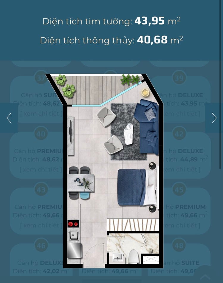 (TSC-Eco random) Căn hộ Vũng Tàu The Sóng Studio tiện ích 5* ngay Bãi Sau - Ảnh 10