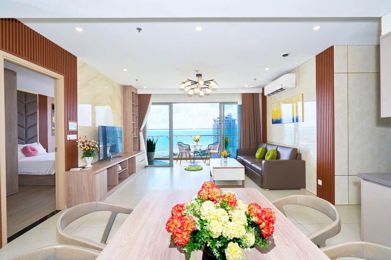 (T.Plantino) Căn hộ du lịch The Sóng Vũng Tàu giá rẻ | President tiện ích 5* gần Bãi Sau - Ảnh 5