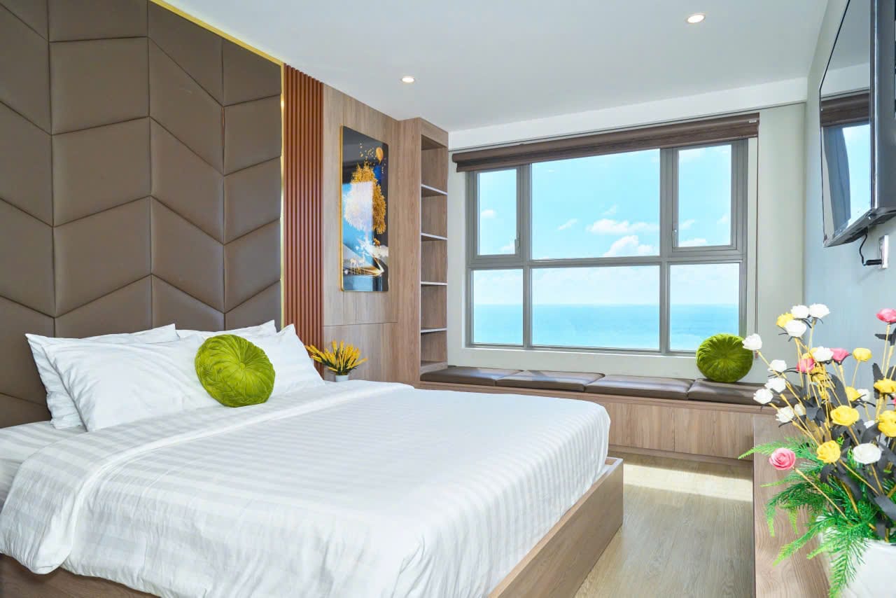 (T.Plantino) Căn hộ du lịch The Sóng Vũng Tàu giá rẻ | President tiện ích 5* gần Bãi Sau - Ảnh 2