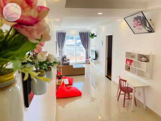 Căn hộ hiện đại của Châu homestay toạ lạc tại chung cư du lịch Vũng Tàu Melody