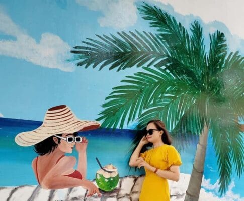 Một con hẻm sống ảo ở Vũng Tàu khác mà bạn không thể bỏ qua chính là phố bích họa nằm ở số 6 đường Trần Phú, phường 1, thành phố Vũng Tàu