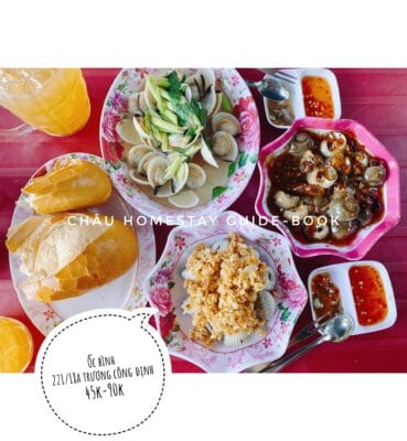 Một trong những quán ốc ngon ở Vũng Tàu nổi tiếng nhất đó là Ốc Bình