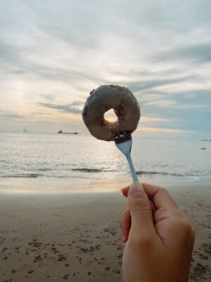 Tiệm bánh donut Nga