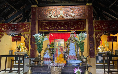 An Sơn Miếu là nơi thờ bà Hoàng Phi Yến