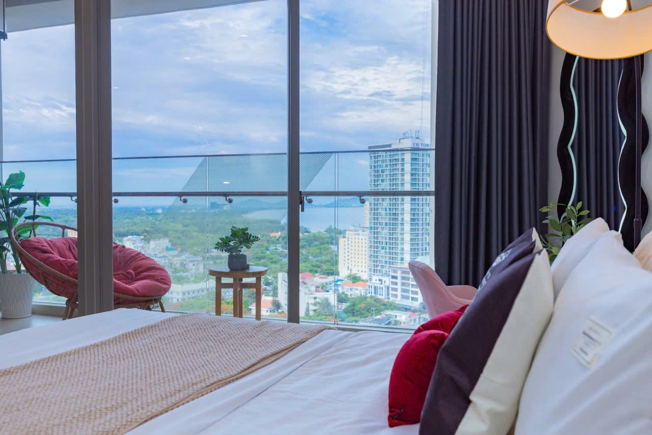 (Alvin House studio 17.42) Căn hộ Vũng Tàu The Sóng tiện ích cao cấp gần Bãi Sau - Ảnh 15