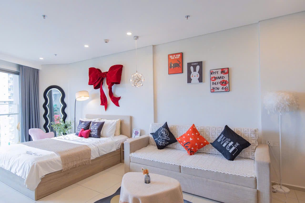 (Alvin House studio 17.42) Căn hộ Vũng Tàu The Sóng tiện ích cao cấp gần Bãi Sau - Ảnh 17
