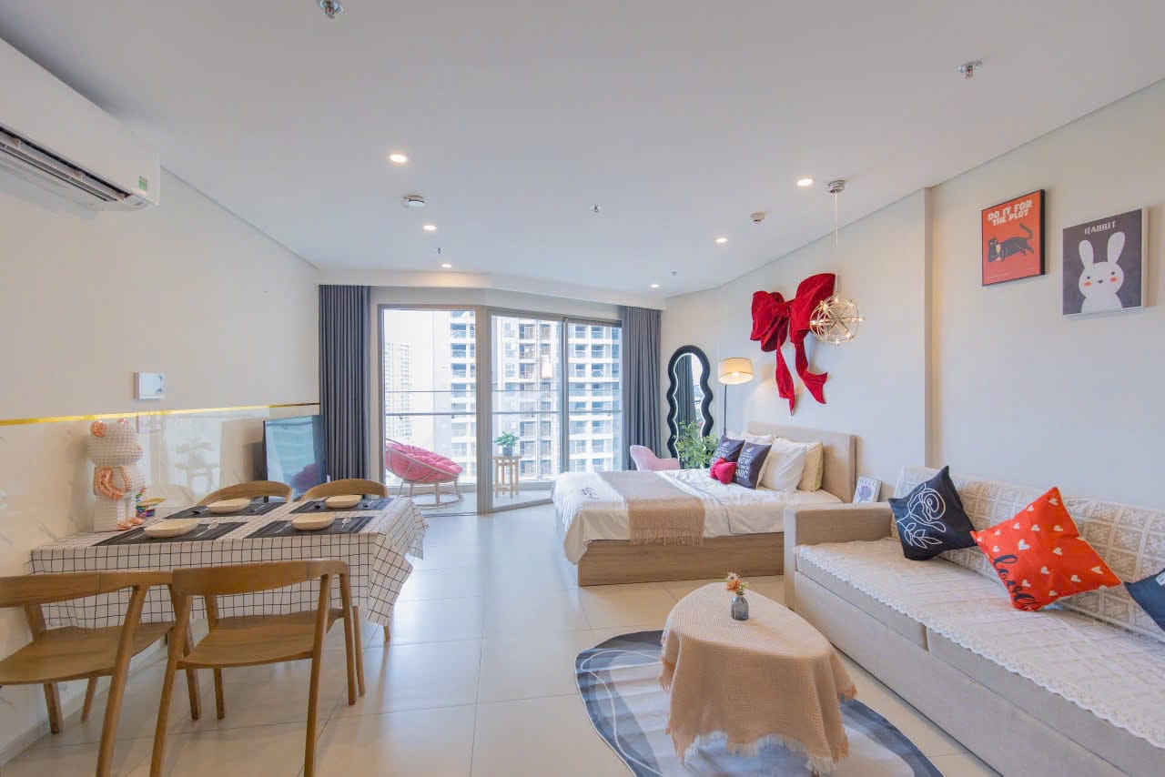(Alvin House studio 17.42) Căn hộ Vũng Tàu The Sóng tiện ích cao cấp gần Bãi Sau - Ảnh 18