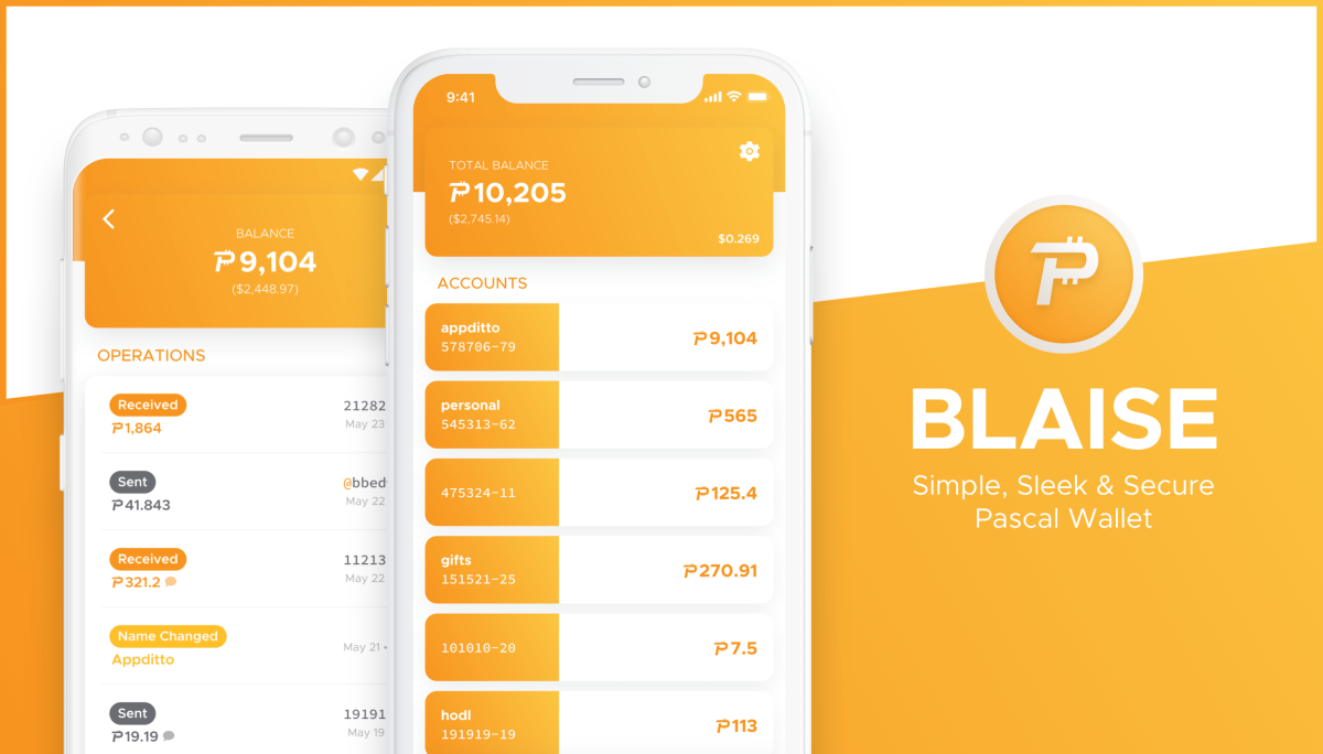 Meet with Blaise: Simple, Sleek & Secure Pascal Wallet