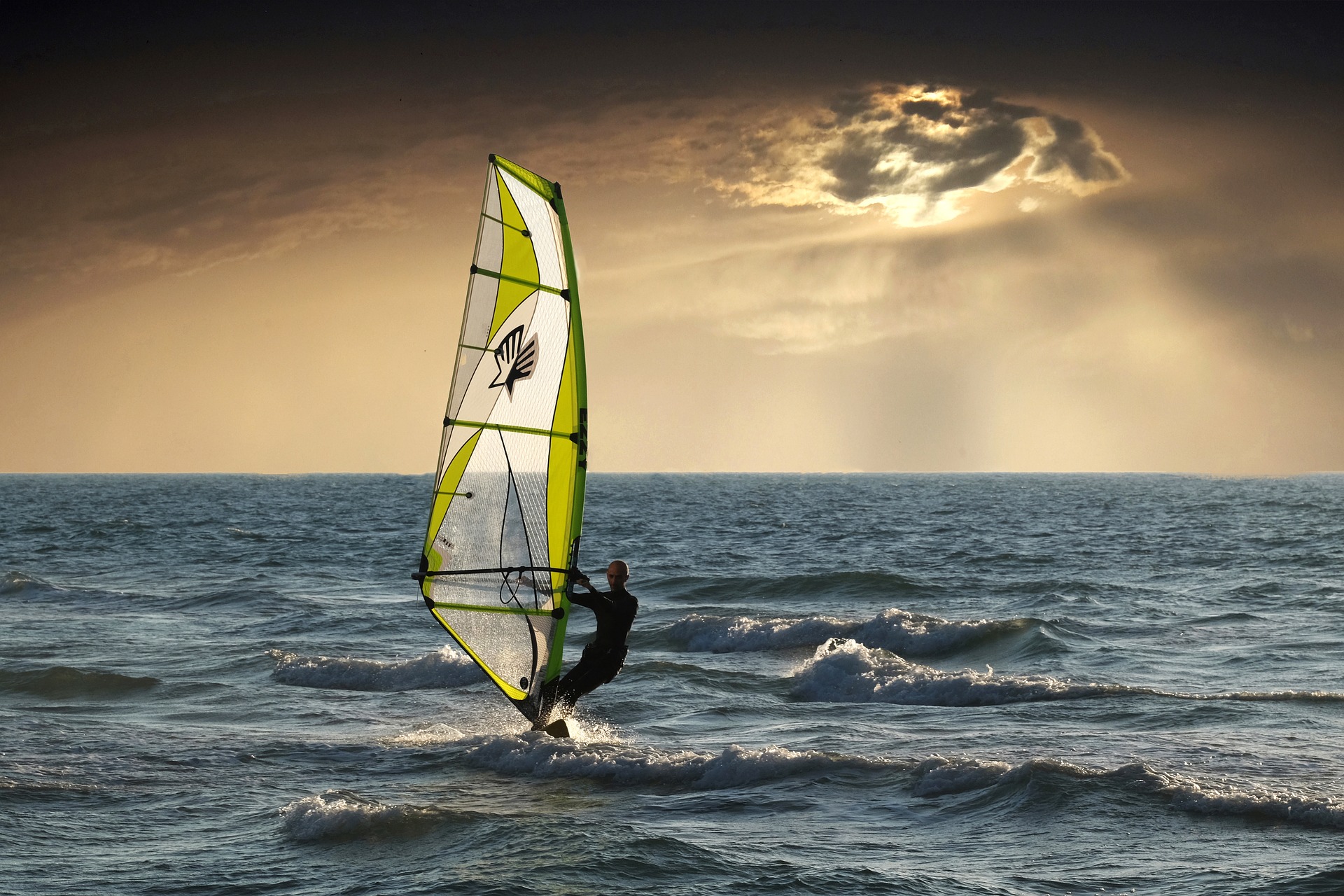 Water Activities in Goa - Windsurfing