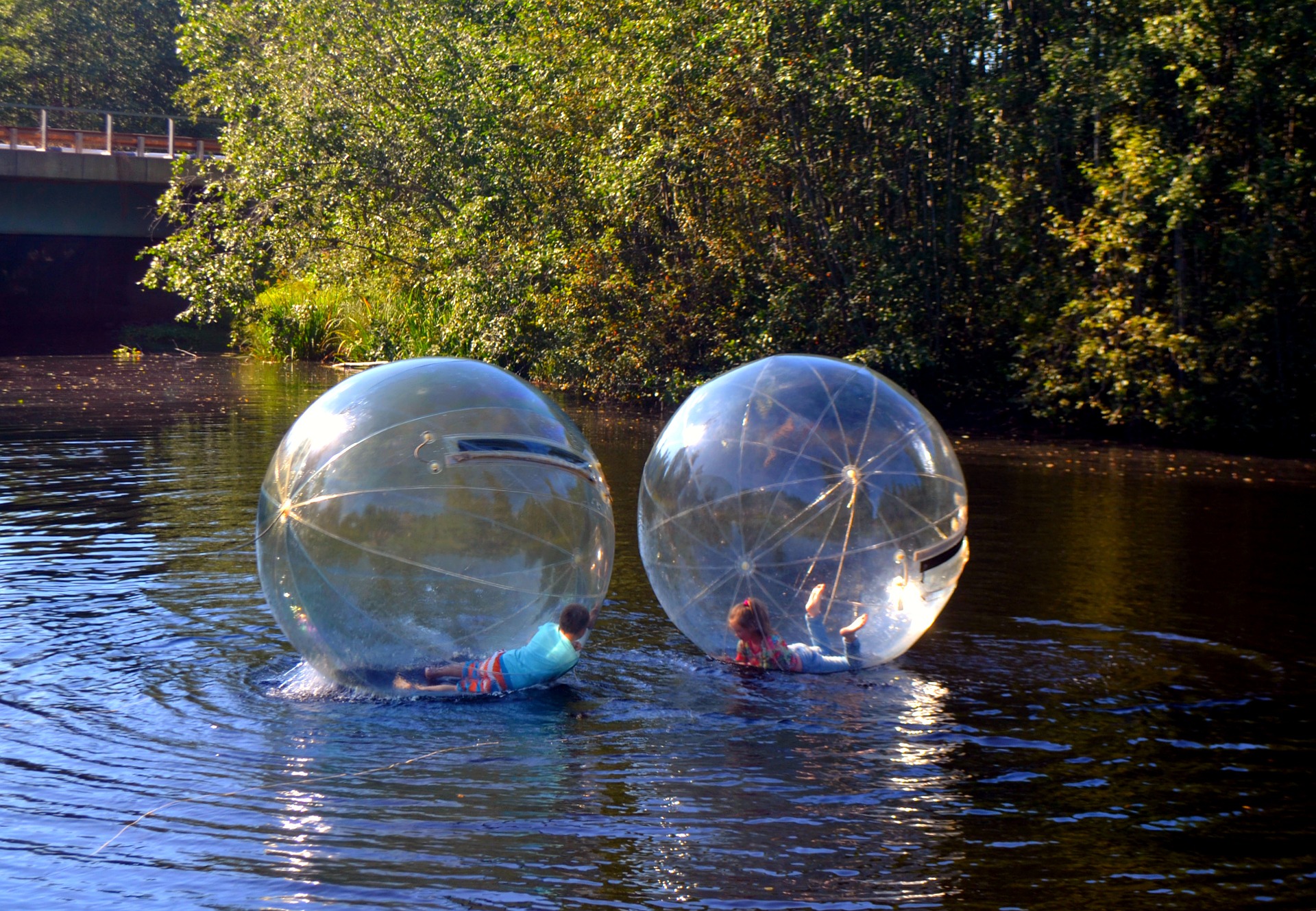 Water Activities in Goa - Aqua Zorbing and Zoccer