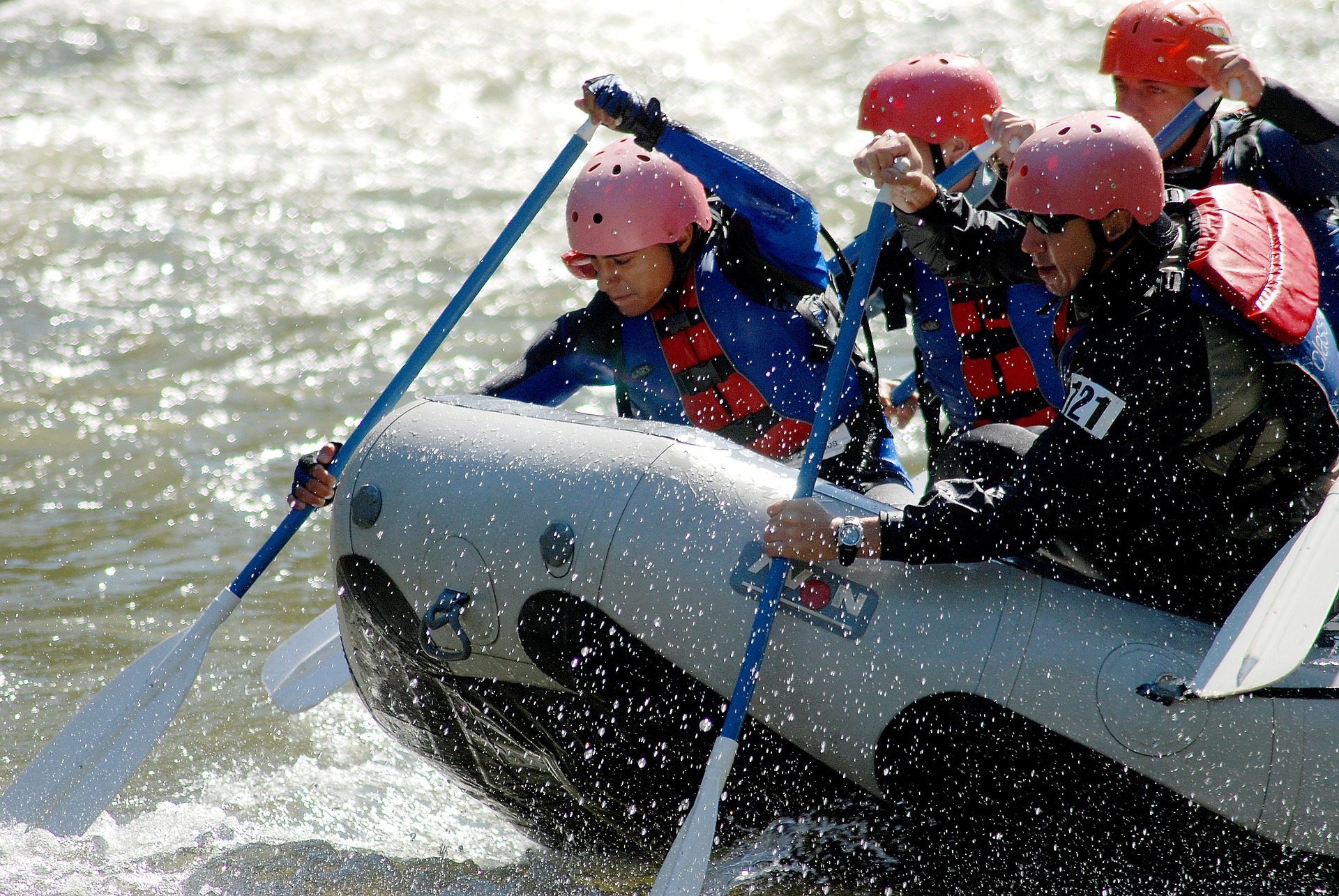 Water Activities in Goa - White Water River Rafting