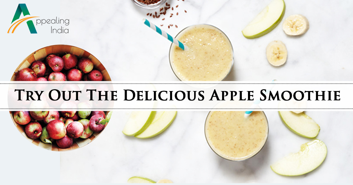 Navratri Recipes for 9 days: Apple smoothie