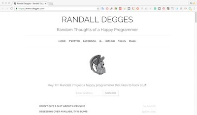 Randall Degges