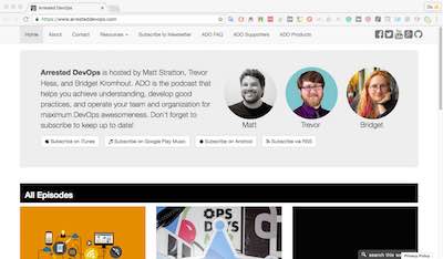 arresteddevops