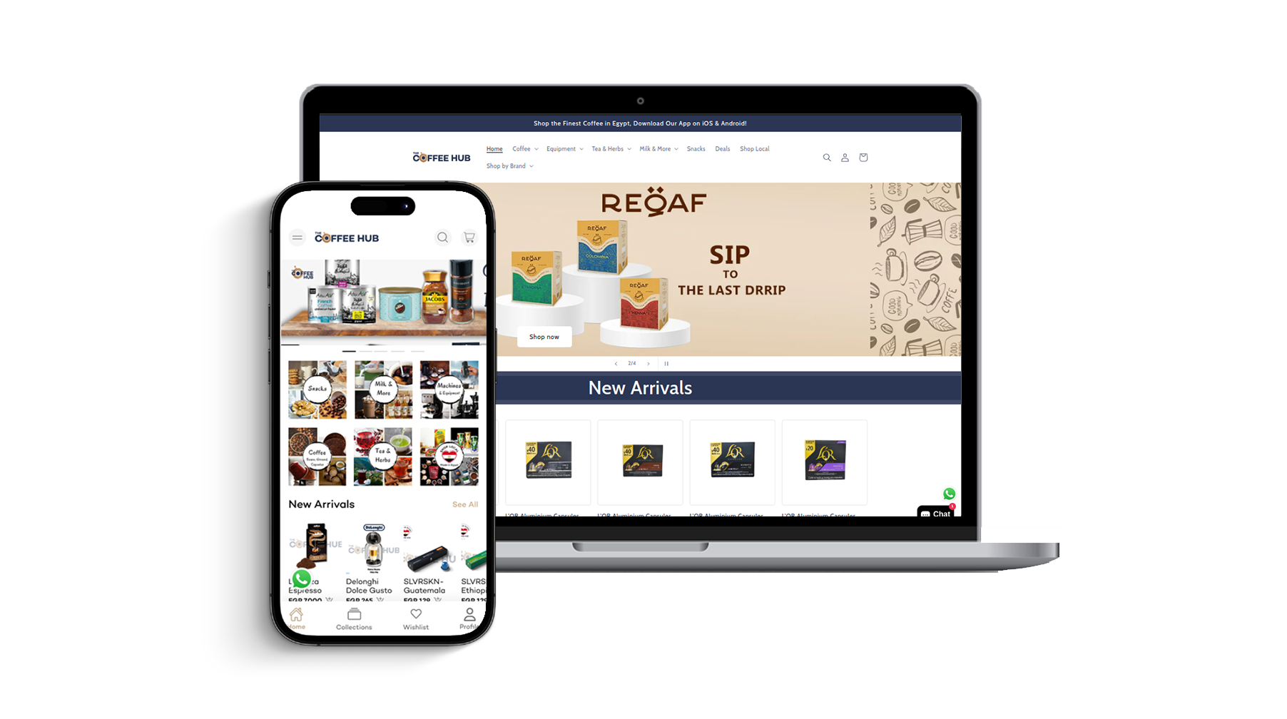  Coffee Hub (E-commerce app)