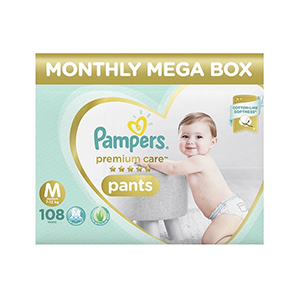 pampers premium diapers medium