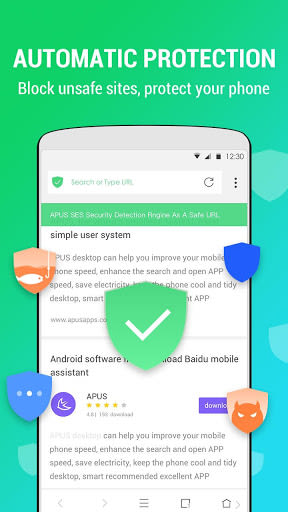 APUS Browser - Fast Download & Private & Secure Android App