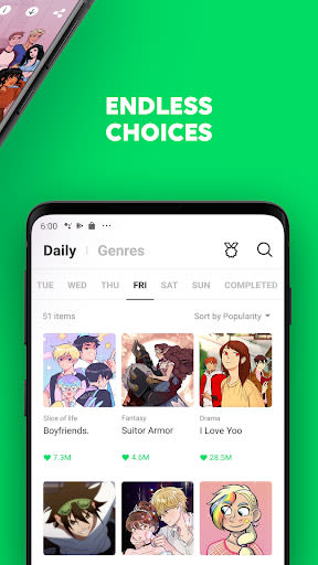 WEBTOON Android App