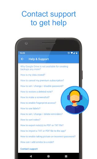 Private Notepad - notes and lists Android App