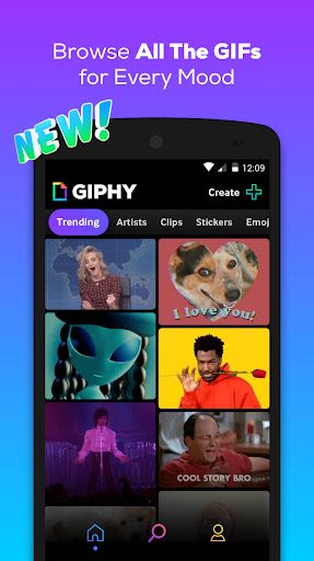 GIPHY: GIF & Sticker Keyboard & Maker Android App