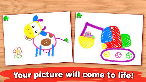 Bini Drawing for Kids! Learning Games for Toddlers Android App