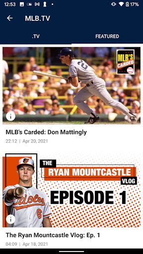 MLB Android App