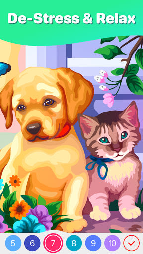 Hey Color Paint by Number Art & Coloring Book Android App