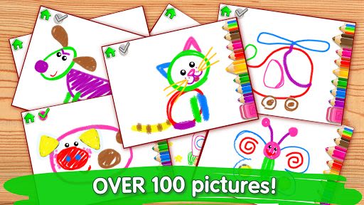 Bini Drawing for Kids! Learning Games for Toddlers Android App