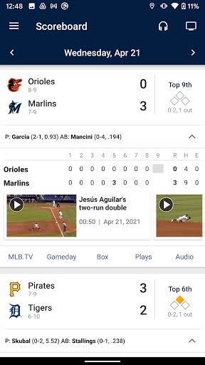 MLB Android App