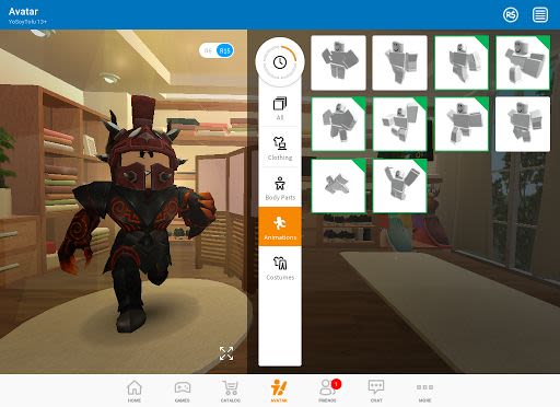 Roblox Anthro Avatar Demo