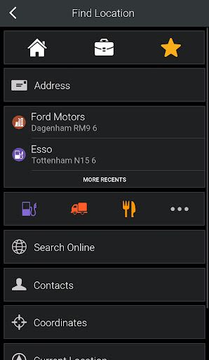 CoPilot Truck GPS Android App