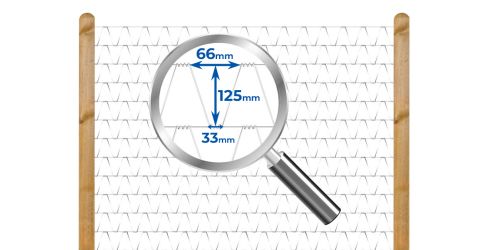 drótfonat,trapézháló,vadháló,oszlop,kerítésépítés