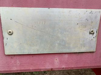 Richard Western HL8 magasra emelő pótkocsi