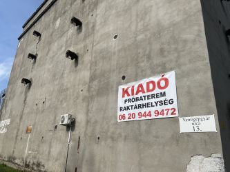 KIADÓ BUNKERHELYISÉGEK CSEPELEN – RAKTÁRNAK, PRÓBATEREMNEK