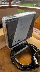 AEG Wallbox WB 22 FI Elektromos autó töltő szett 5m 22kW 