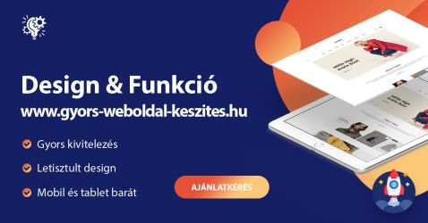 Modern Weboldal készítés és Webshop készítés