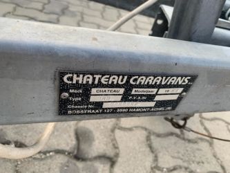 Chateau Caravans lakókocsi fix letelepítésre