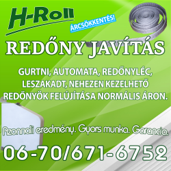 Redőny javítás - 22. kerület (Nagytétény, Budafok, stb.)