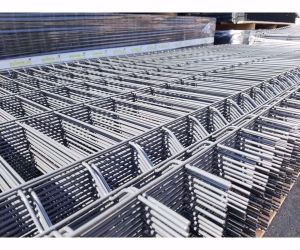 Drótfonat drótháló vadháló oszlop kapu huzal kerítés építés