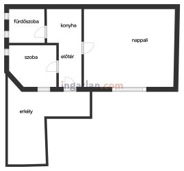 Két külön nyíló szoba, klímás lakás jó közlekedéssel – XIV. 