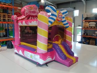 Eladó Mini Candy Csúszdás Ugráló (Légvár)