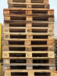 Jó, használt állapotú EUR raklapok kedvező áron.