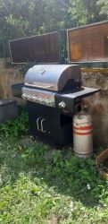 Kerti grill 5+1 gázos égővel