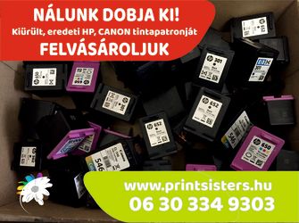 Üres tintapatron felvásárlás