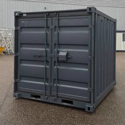 Új Standard 8 lábas Szállítókonténer, Antracitszürke