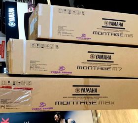 Yamaha Genos2 76-key, Yamaha PSR-SX920, Yamaha MONTAGE M8X 